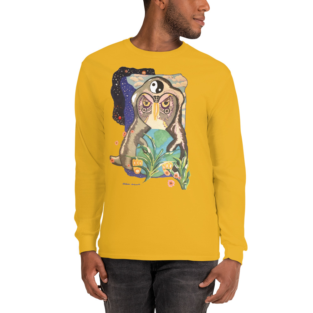 "the overseer" Men’s Long Sleeve Shirt - Image 11