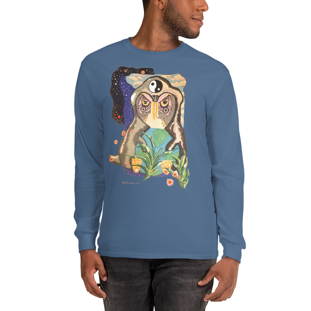 "the overseer" Men’s Long Sleeve Shirt - Image 6