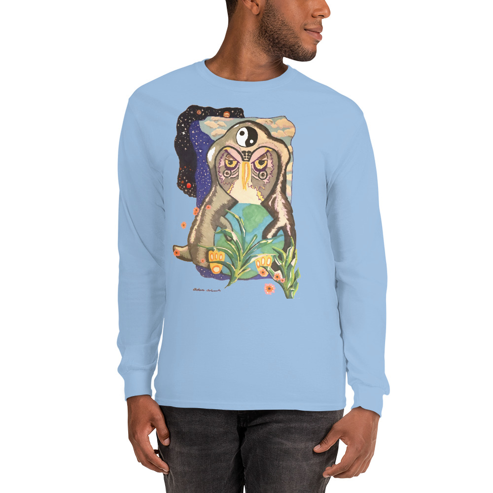 "the overseer" Men’s Long Sleeve Shirt - Image 10