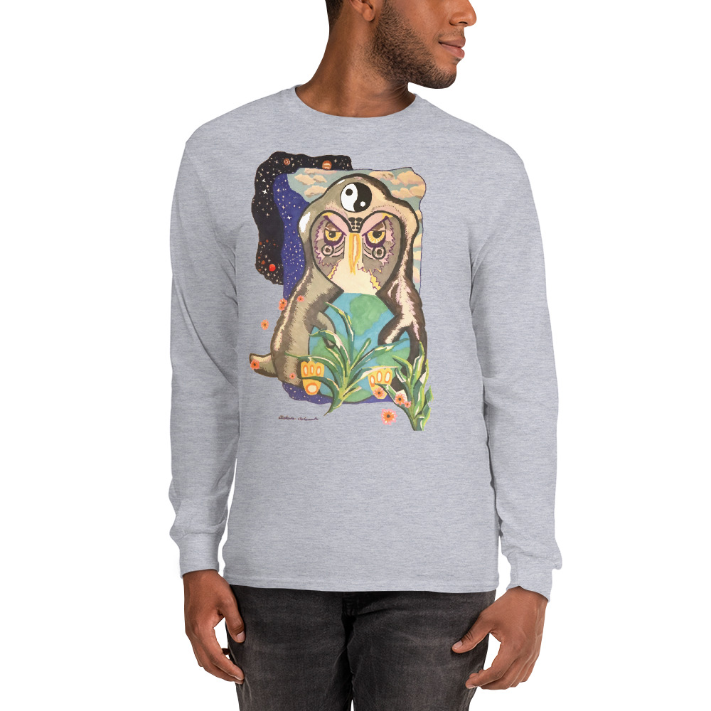 "the overseer" Men’s Long Sleeve Shirt - Image 7