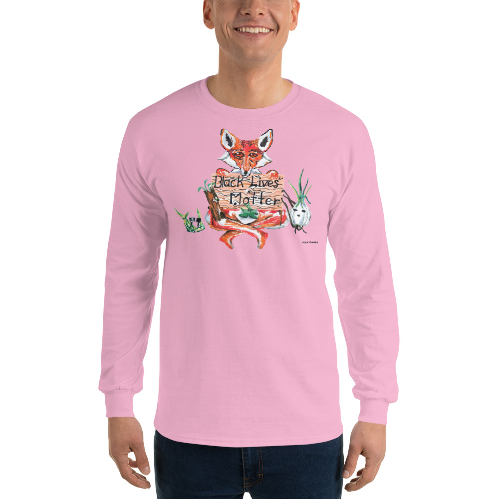 "A Friendly Reminder" Men's Long Sleeve Shirt - Image 10