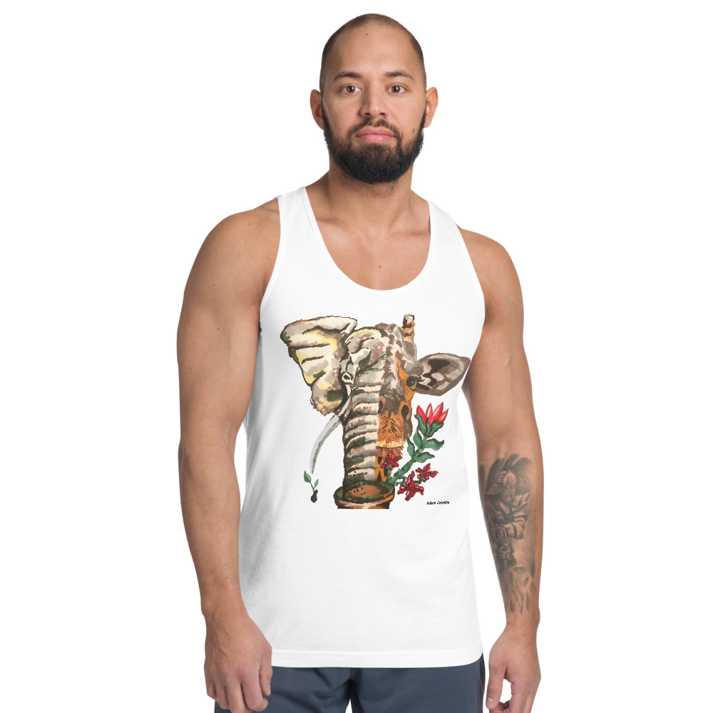"Eleraffe the Exotic" Classic tank top (unisex)