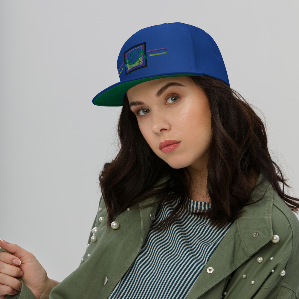 ACA Linear Flat Bill Cap - Image 4