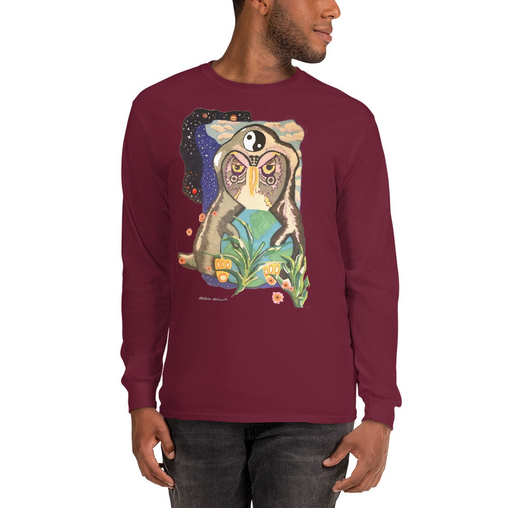 "the overseer" Men’s Long Sleeve Shirt - Image 8