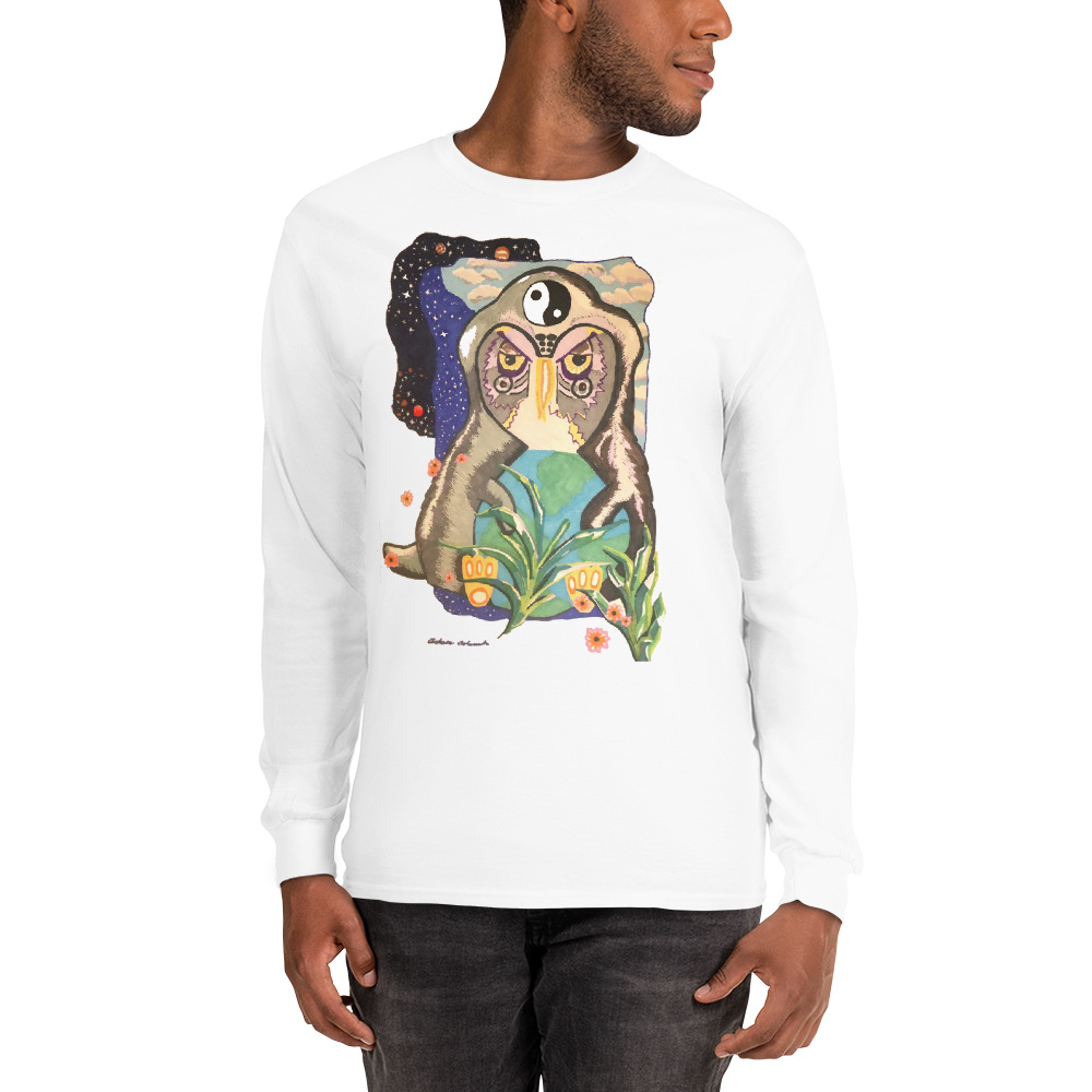 "the overseer" Men’s Long Sleeve Shirt - Image 2