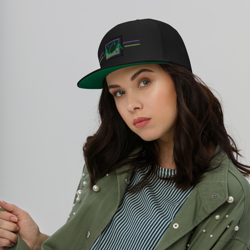 ACA Linear Flat Bill Cap - Image 2