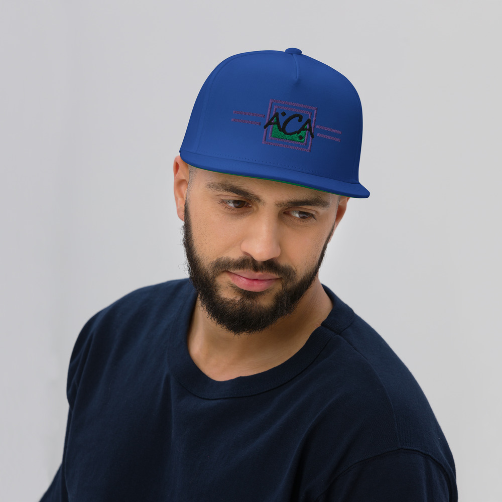 ACA Simple Flat Bill Cap - Image 2