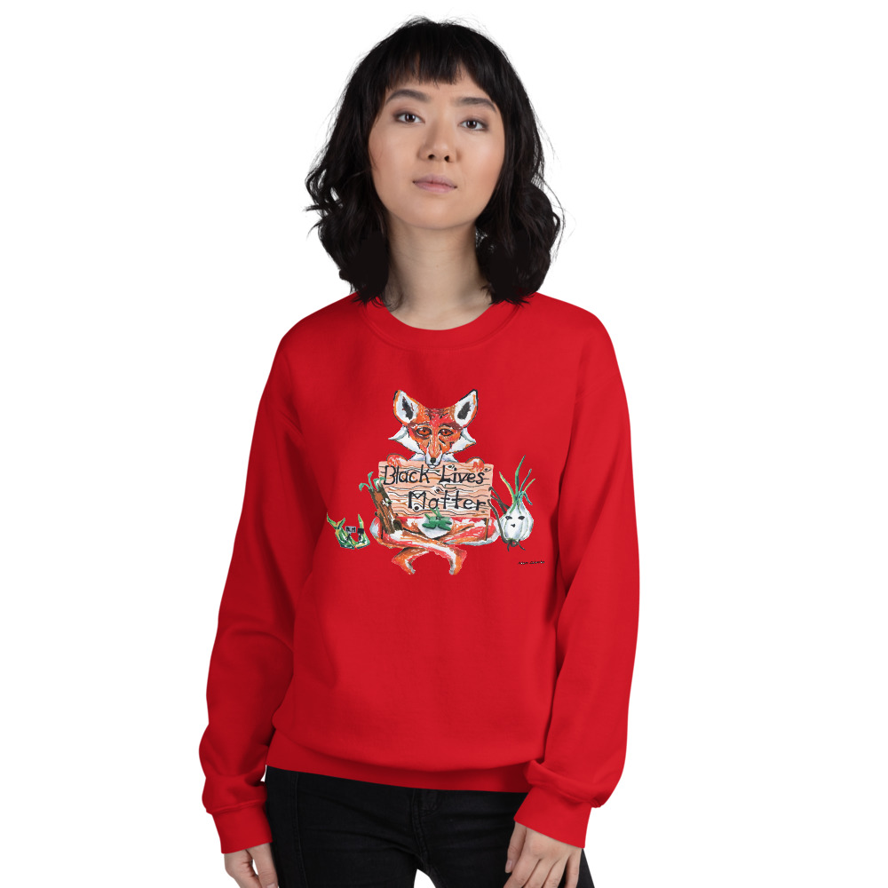 A Friendly Reminder Unisex Crewneck Sweatshirt - Image 2
