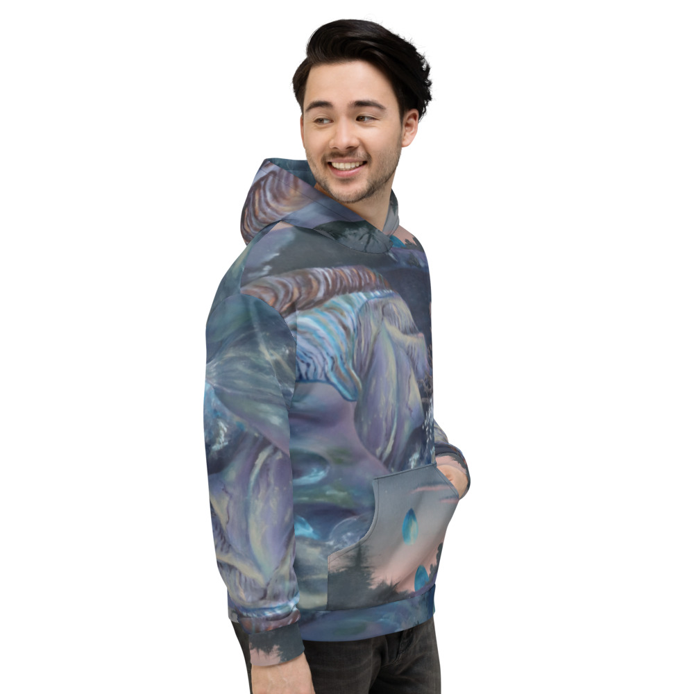 hoodie-Unisex-Planets and Pearls - Image 5