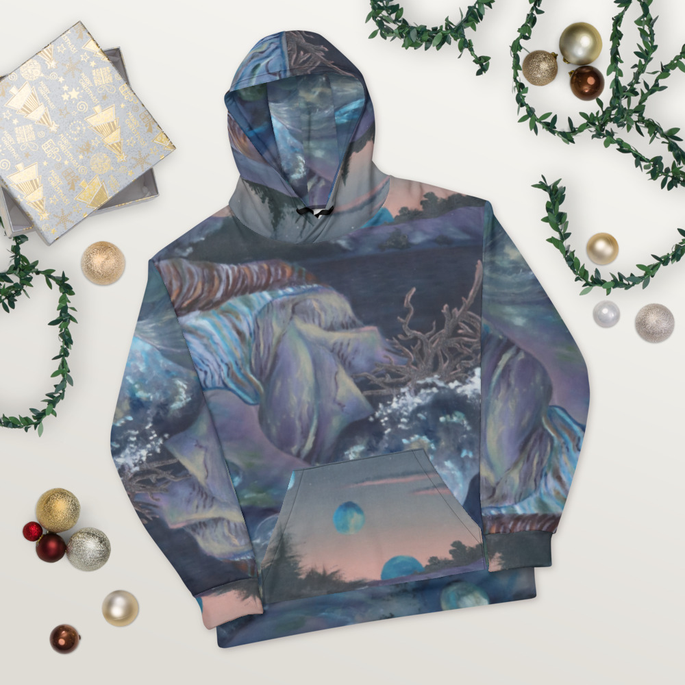 hoodie-Unisex-Planets and Pearls