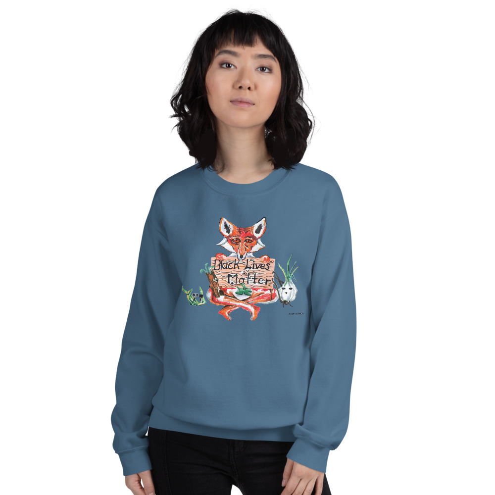 A Friendly Reminder Unisex Crewneck Sweatshirt - Image 4