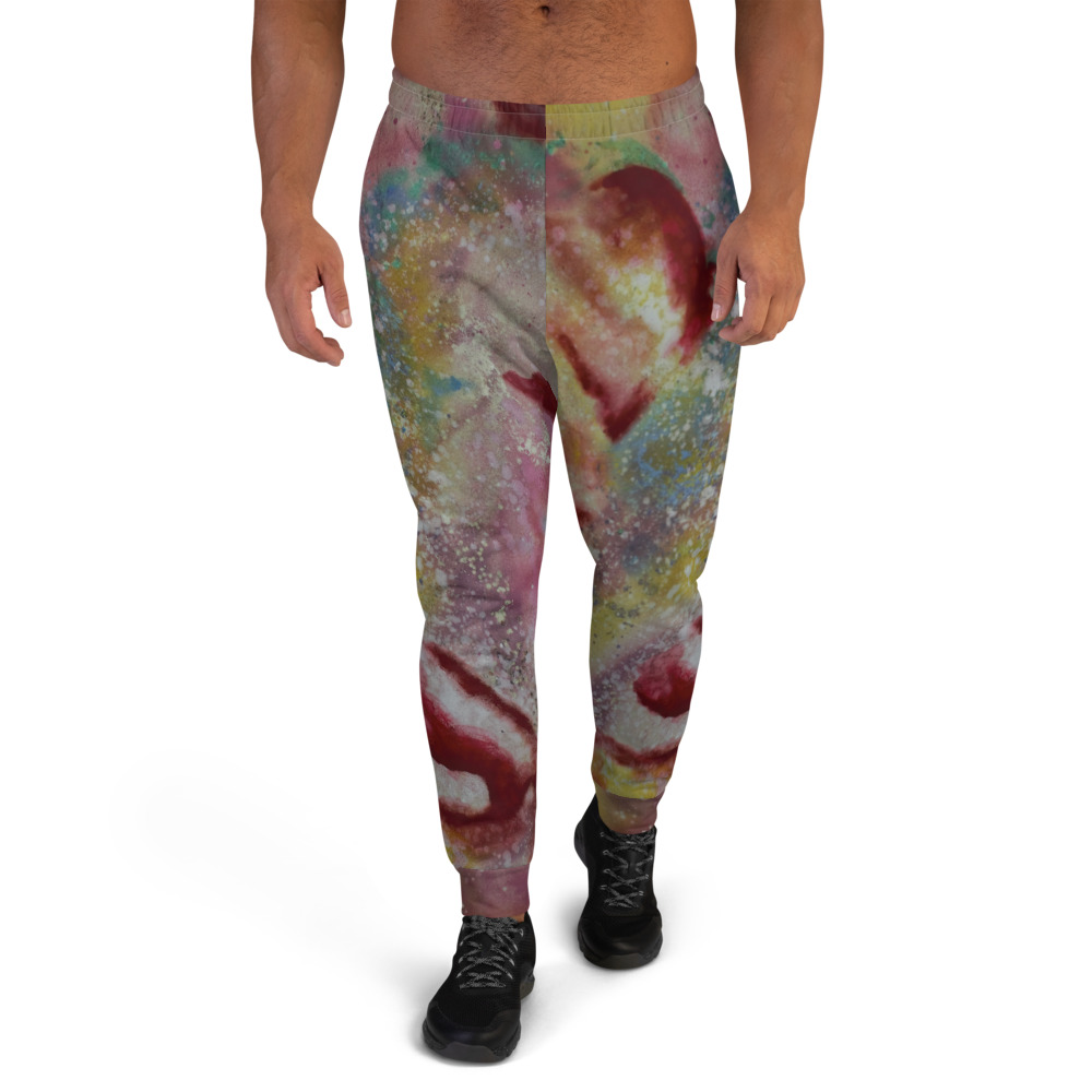 joggers-Cosmic Bang, all over print