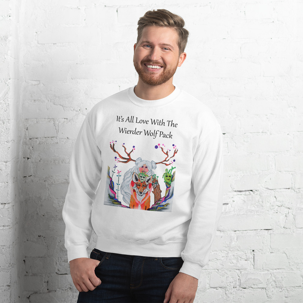 The Wolf Pack Plus One Unisex Crewneck Sweatshirt