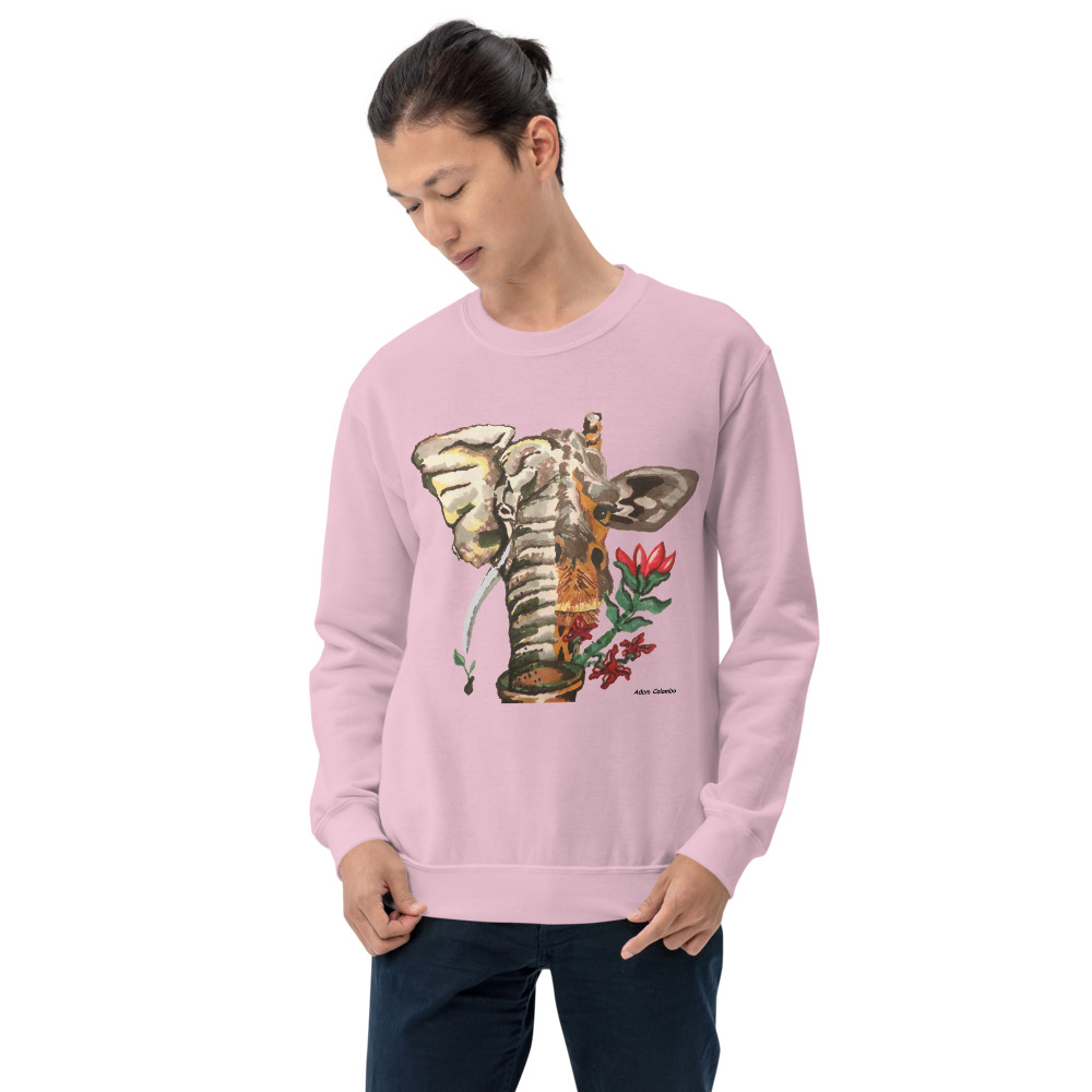 Eleraffe Unisex Crewneck Sweatshirt - Image 7