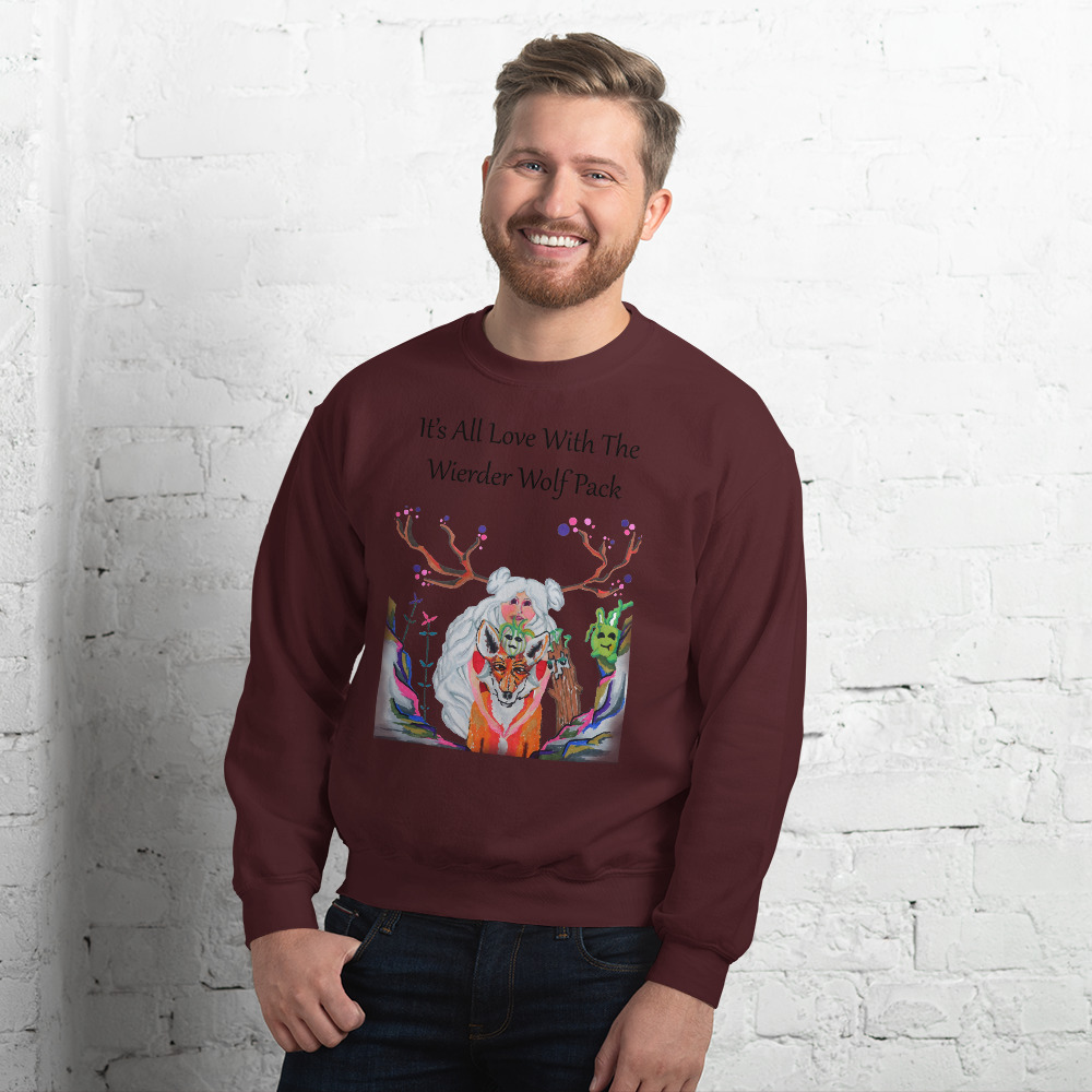 The Wolf Pack Plus One Unisex Crewneck Sweatshirt - Image 8