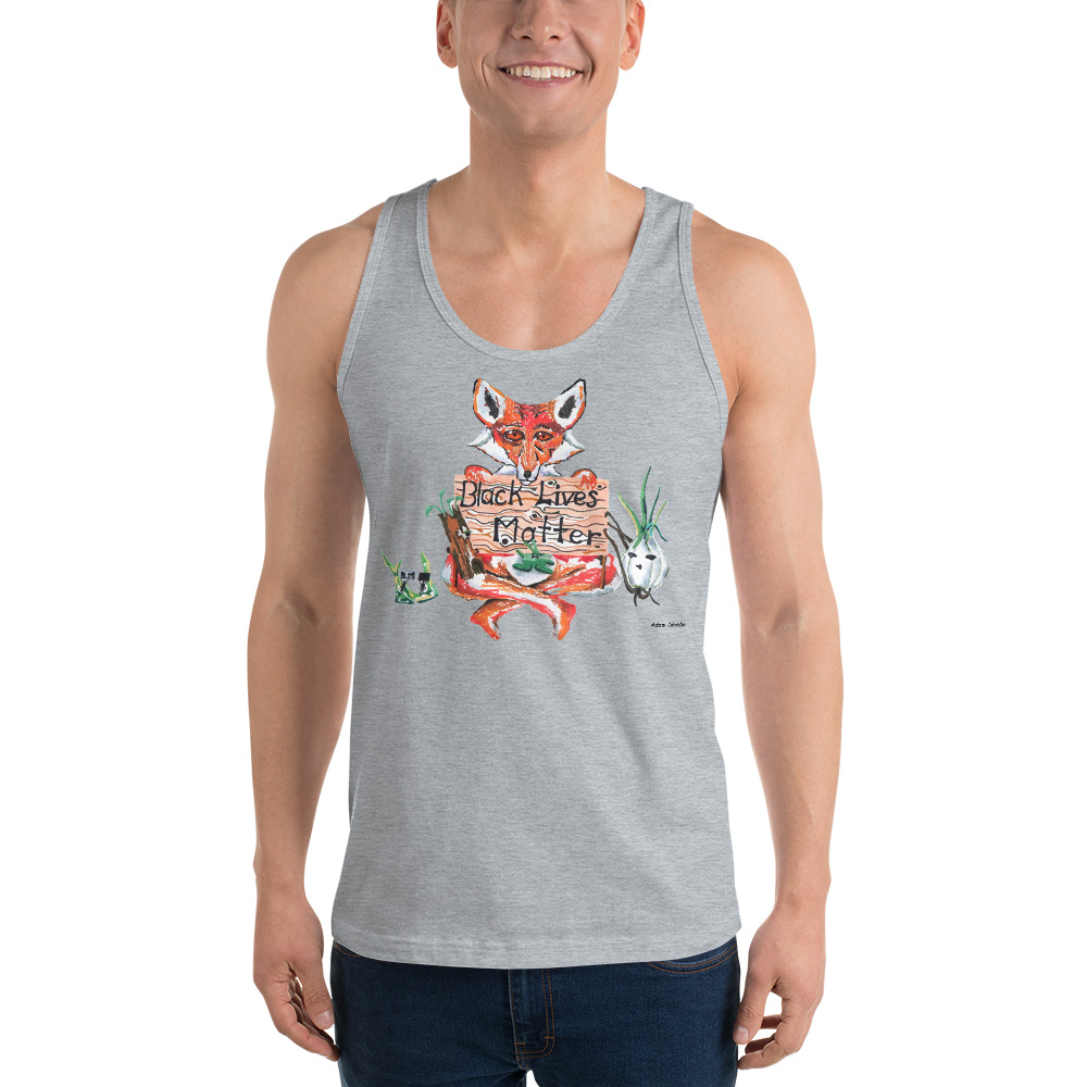 "A Friendly Reminder" Classic tank top (unisex) - Image 4