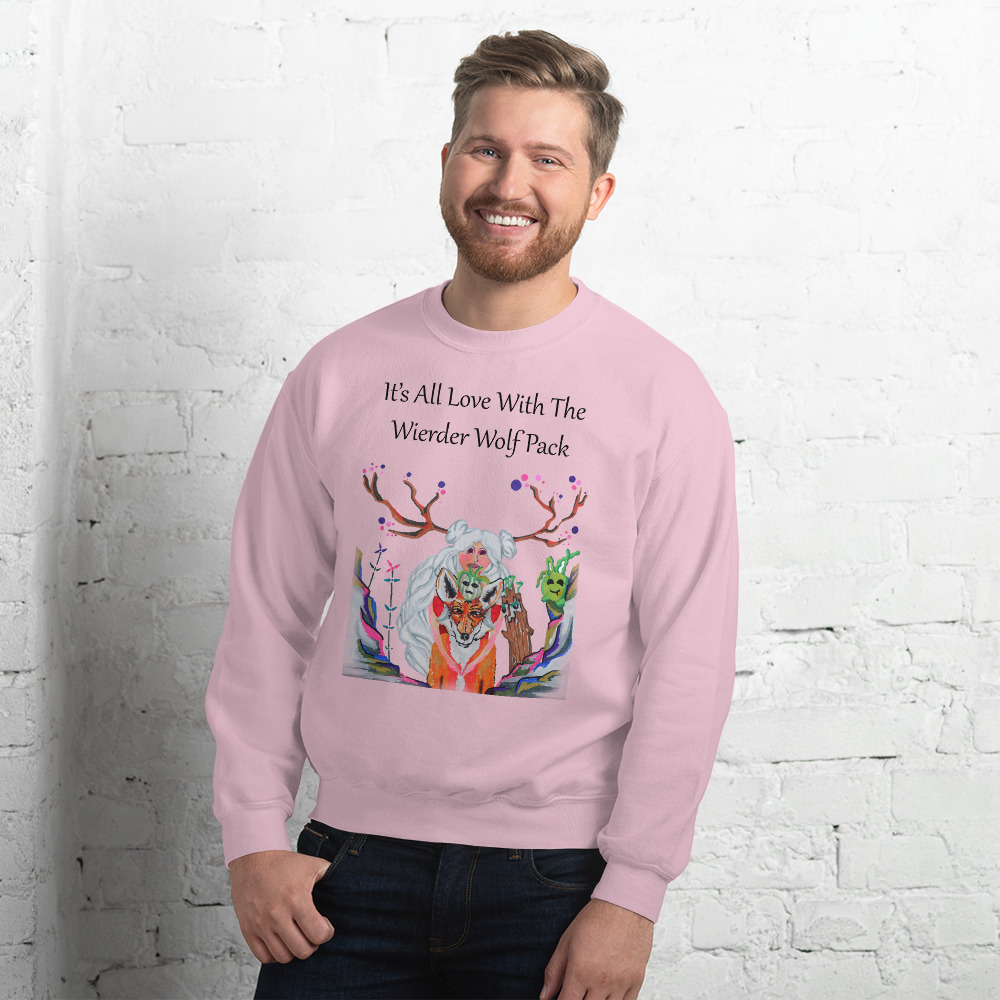 The Wolf Pack Plus One Unisex Crewneck Sweatshirt - Image 7