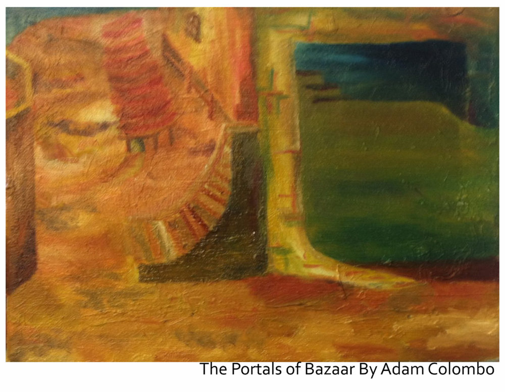 The Portals of Bazaar Print