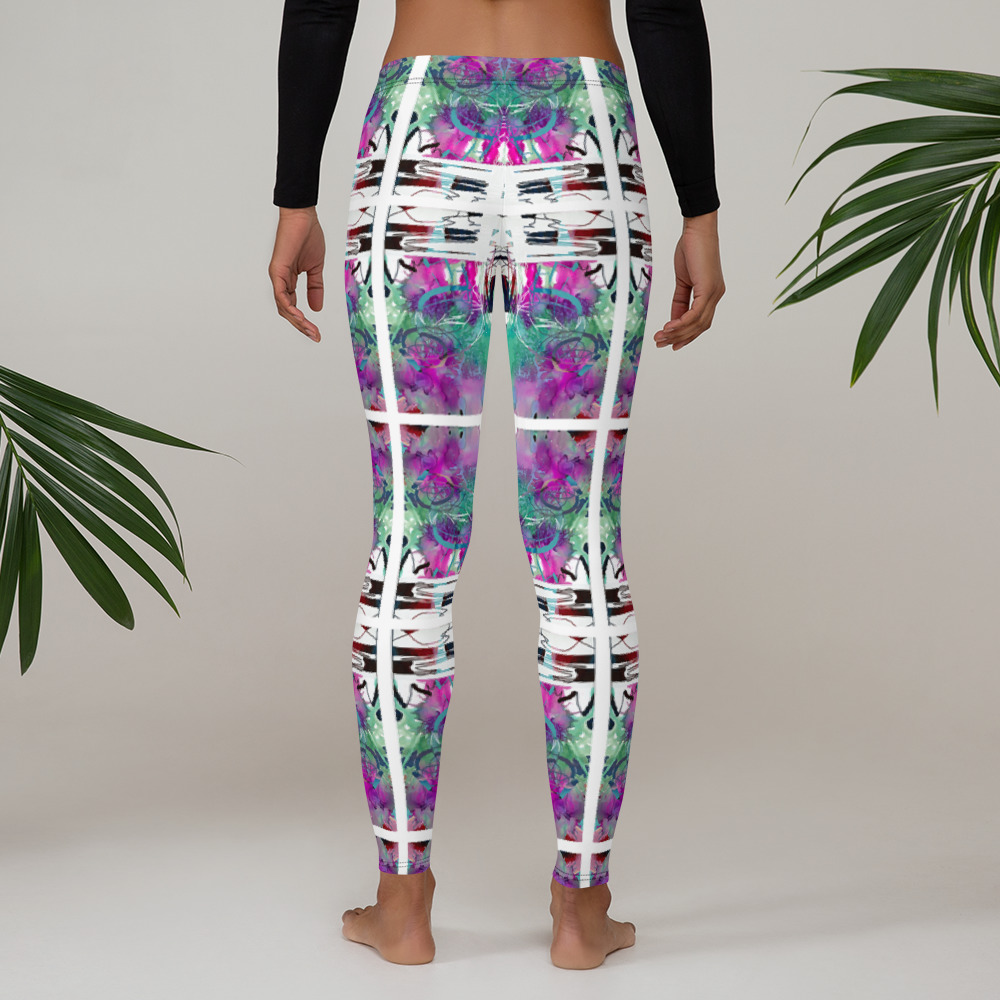 "skeleton erosion" Leggings - Image 2