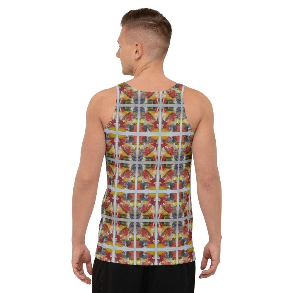 tank-top-"blue frost sun" Unisex - Image 4