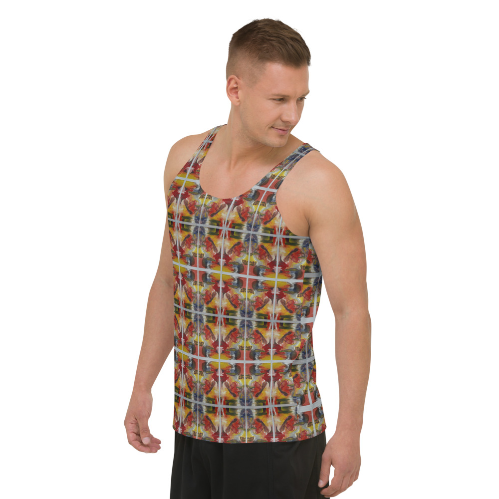 tank-top-"blue frost sun" Unisex - Image 2