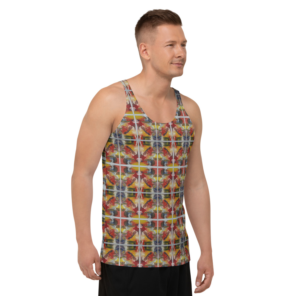 tank-top-"blue frost sun" Unisex - Image 3