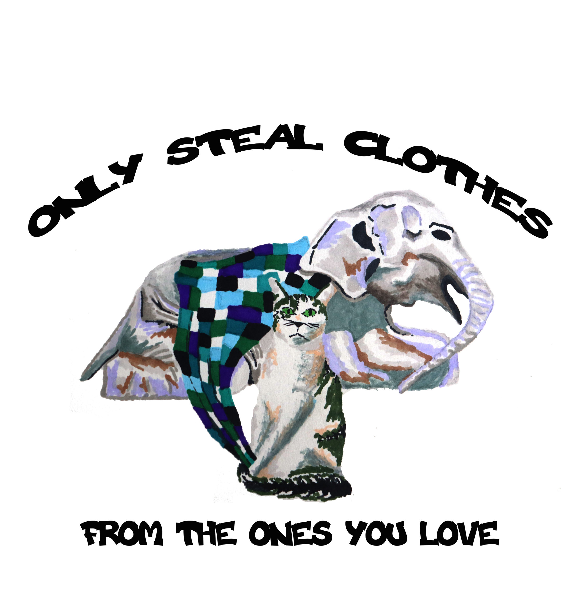 hoodie thief print