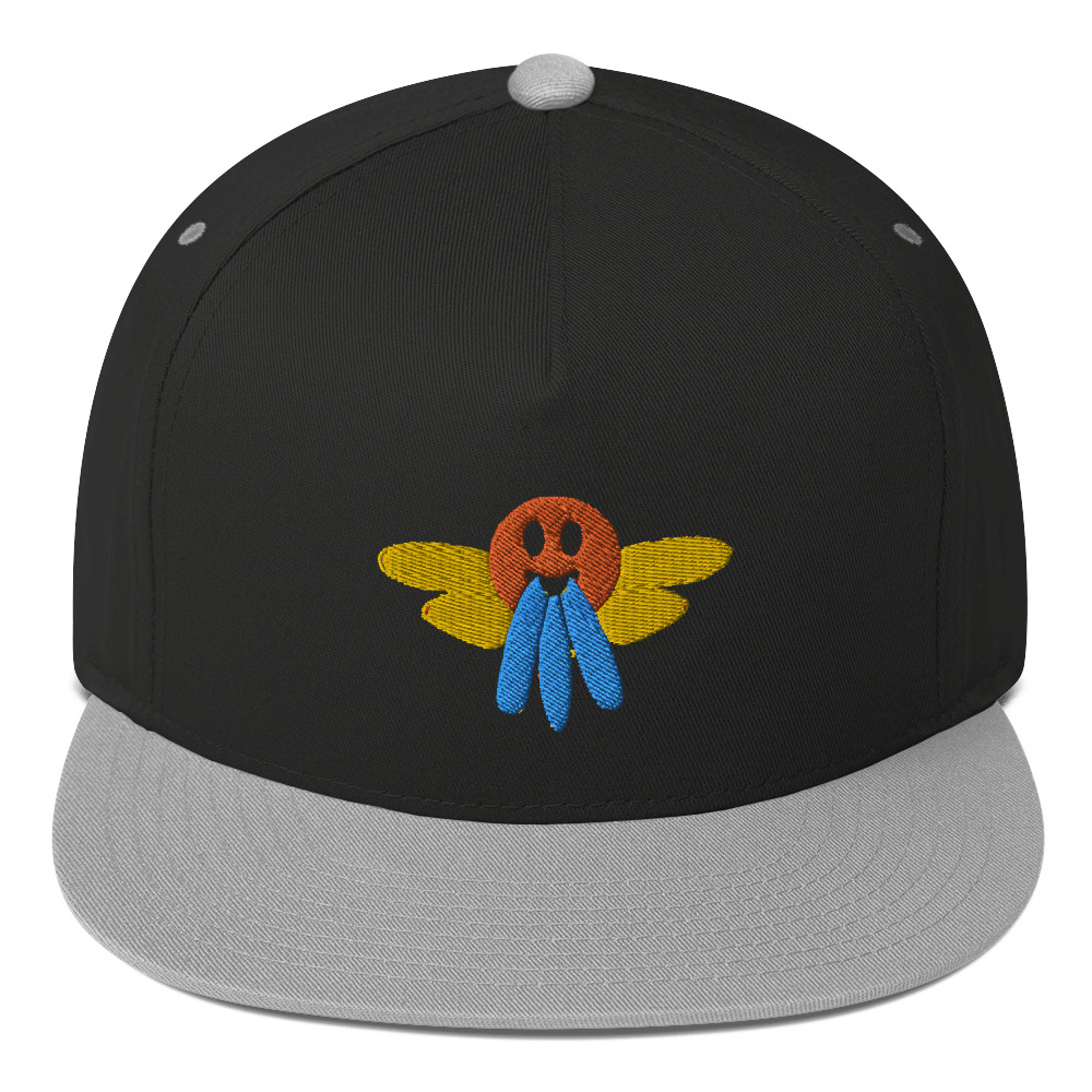 "overdose on nature" Flat Bill Cap - Image 3