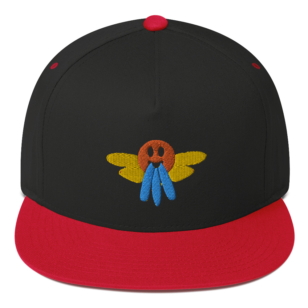 "overdose on nature" Flat Bill Cap - Image 5