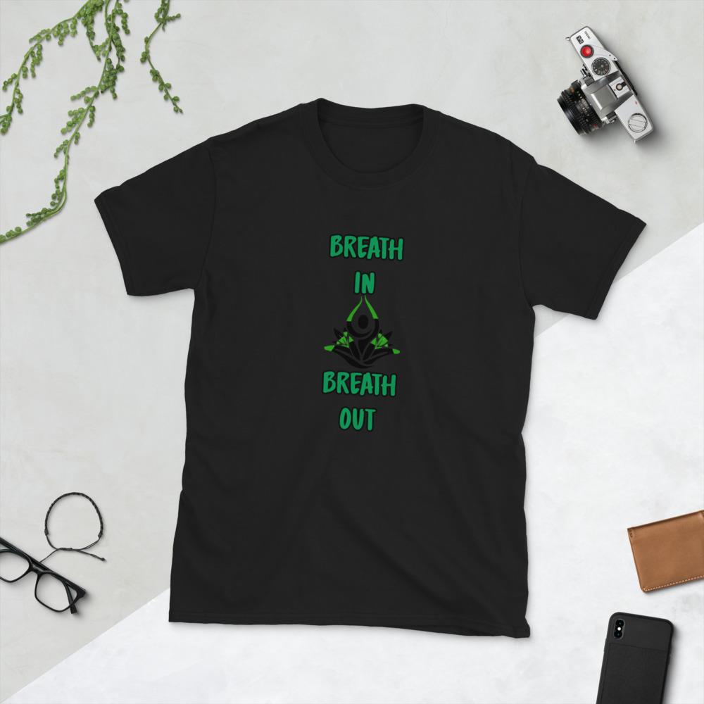 "Breath of a lotus" style #2 Short-Sleeve Unisex T-Shirt - Image 2