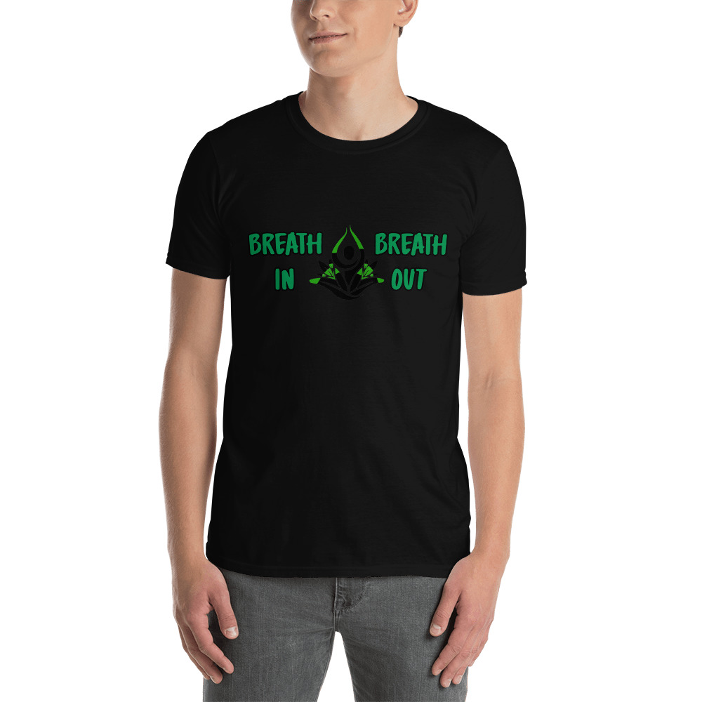 "breath of a lotus" style #1 Short-Sleeve Unisex T-Shirt - Image 2