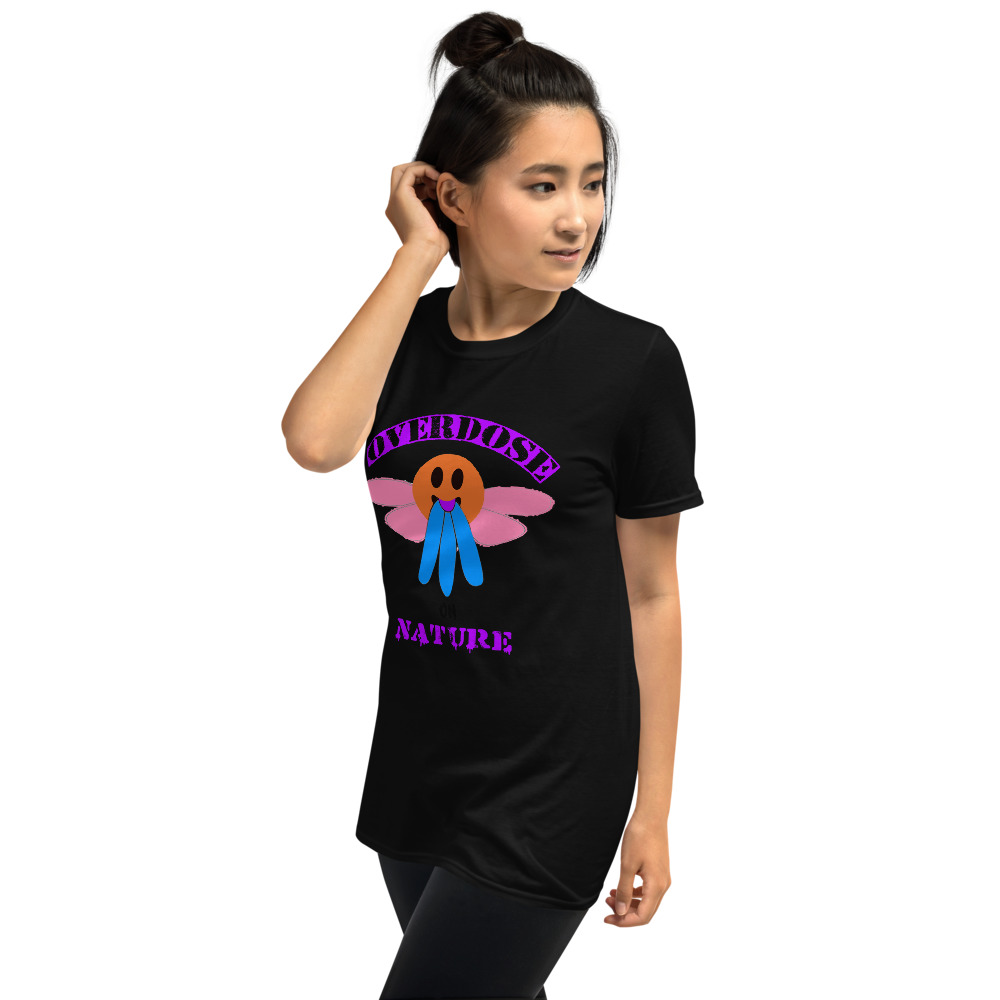 "overdose on nature" style #1 Short-Sleeve Unisex T-Shirt - Image 3