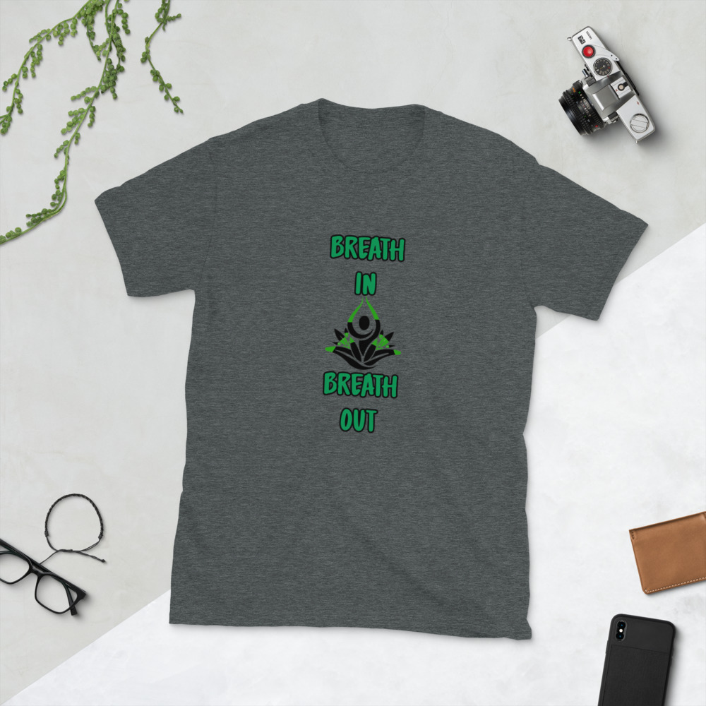 "Breath of a lotus" style #2 Short-Sleeve Unisex T-Shirt - Image 4