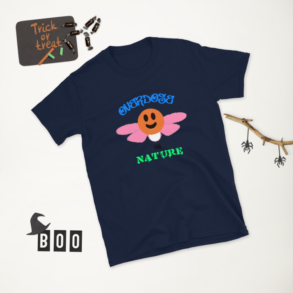 "overdose on nature" style#2 Short-Sleeve Unisex T-Shirt - Image 4