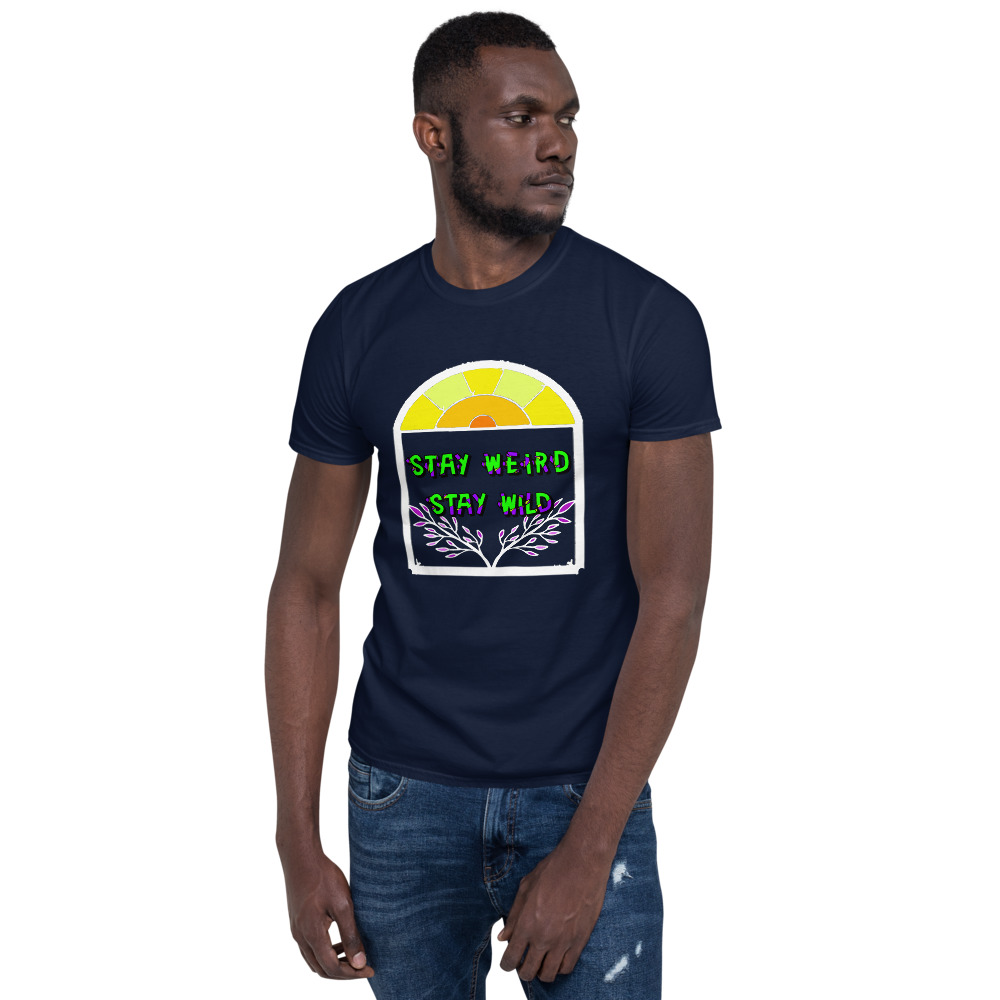 "stay weird" style #3 Short-Sleeve Unisex T-Shirt