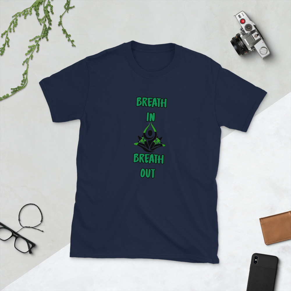 "Breath of a lotus" style #2 Short-Sleeve Unisex T-Shirt - Image 3