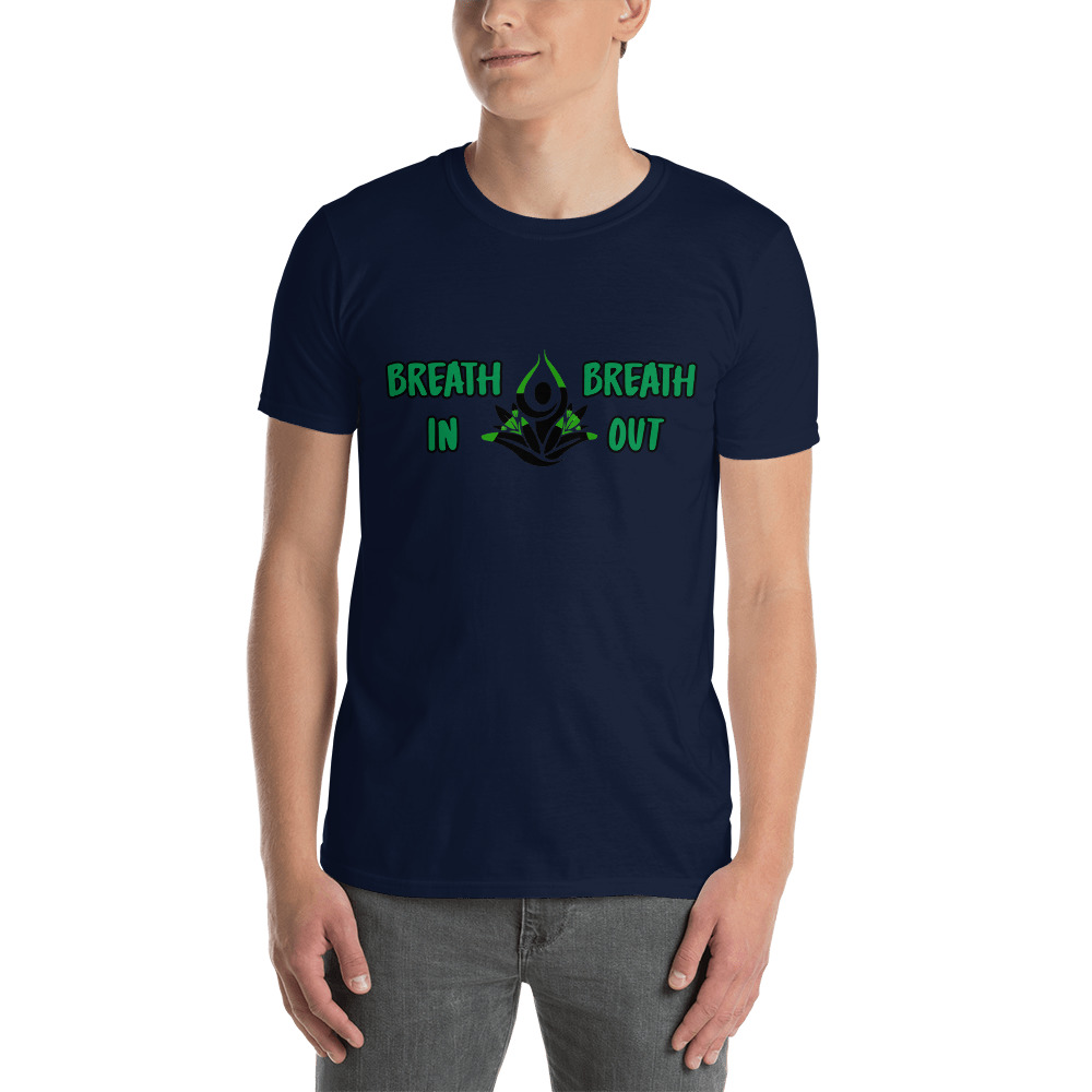 "breath of a lotus" style #1 Short-Sleeve Unisex T-Shirt - Image 3