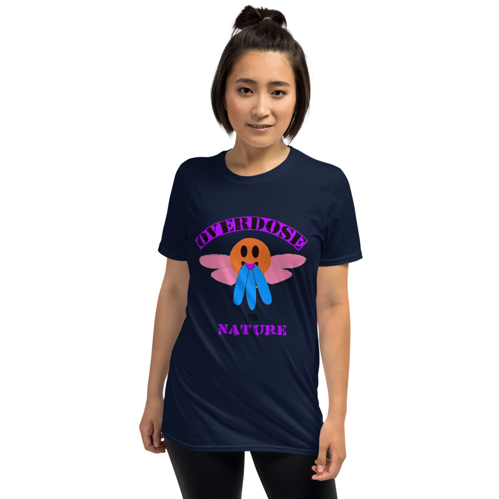 "overdose on nature" style #1 Short-Sleeve Unisex T-Shirt - Image 4