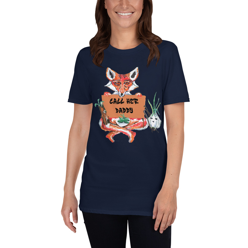 call her daddy Short-Sleeve Unisex T-Shirt - Image 3