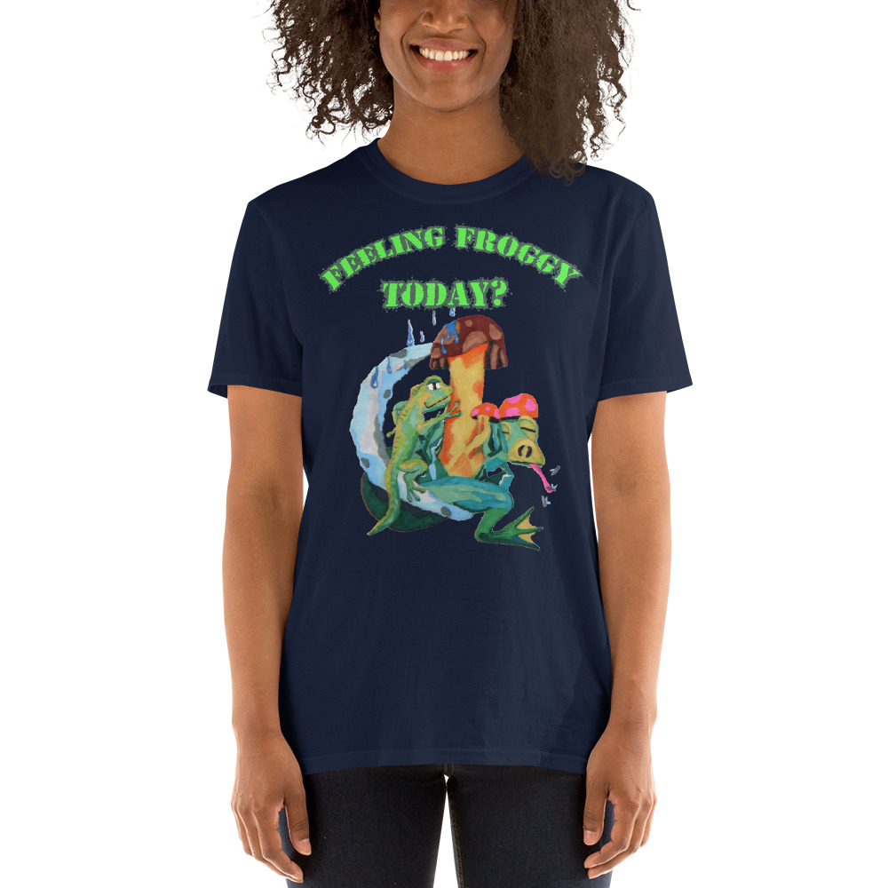 "feeling froggy" Short-Sleeve Unisex T-Shirt
