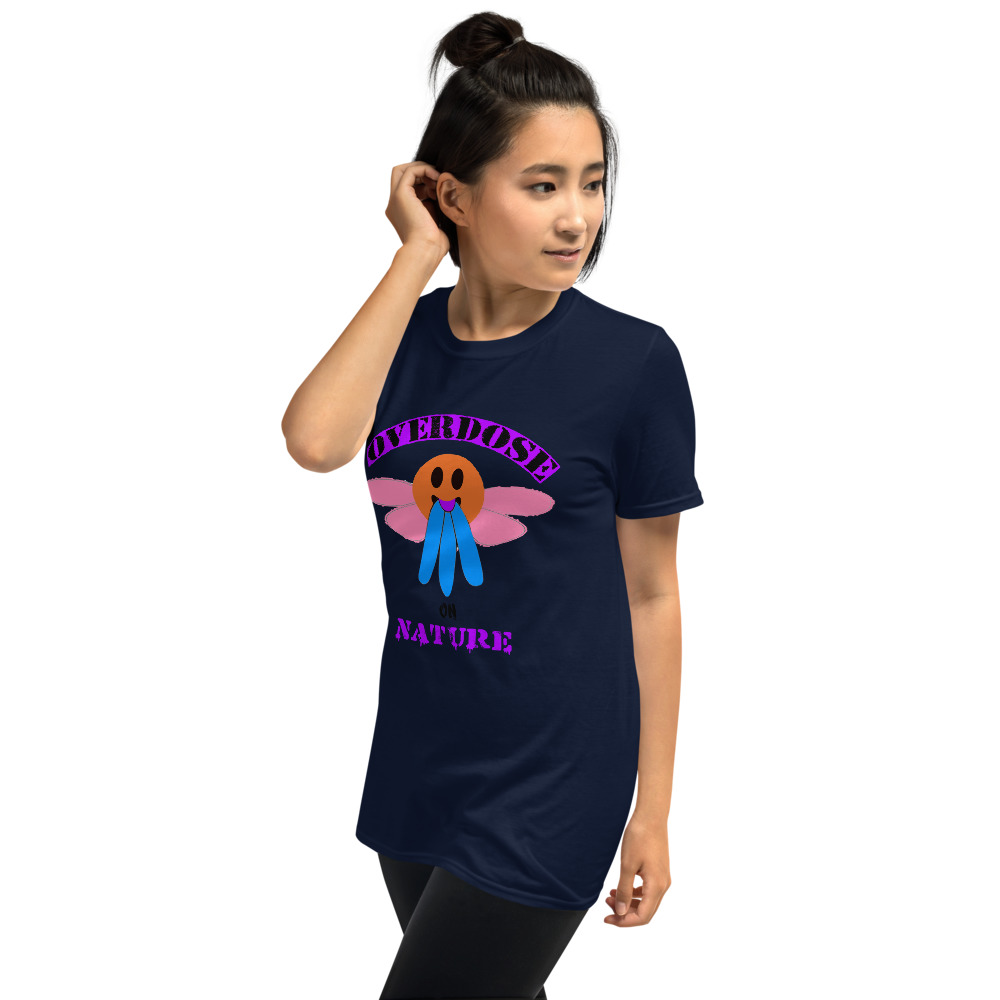 "overdose on nature" style #1 Short-Sleeve Unisex T-Shirt - Image 6