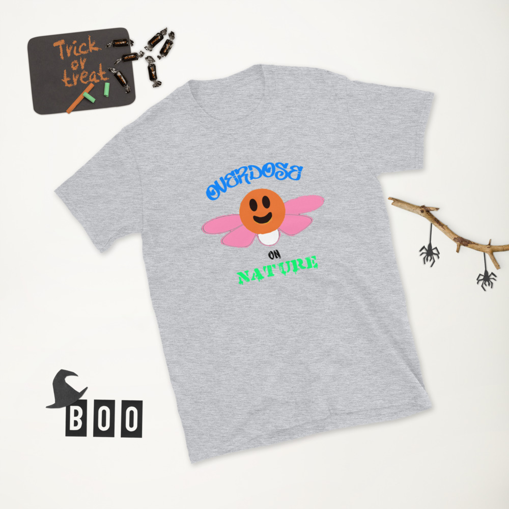 "overdose on nature" style#2 Short-Sleeve Unisex T-Shirt - Image 8