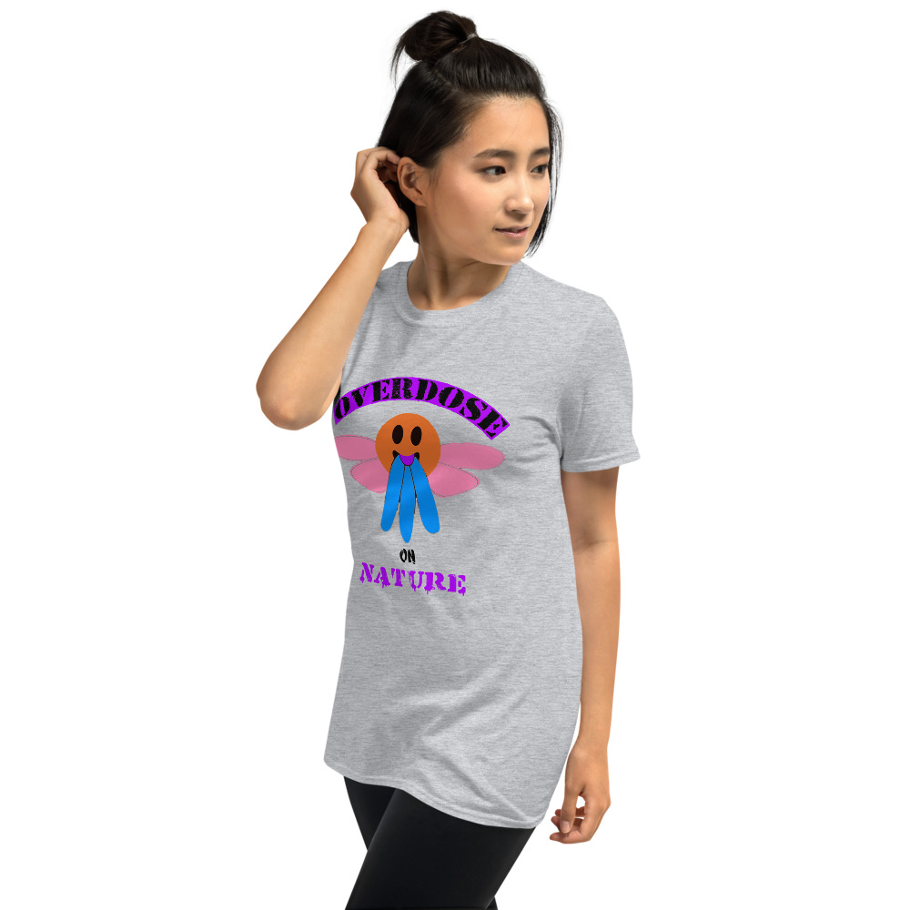 "overdose on nature" style #1 Short-Sleeve Unisex T-Shirt - Image 12