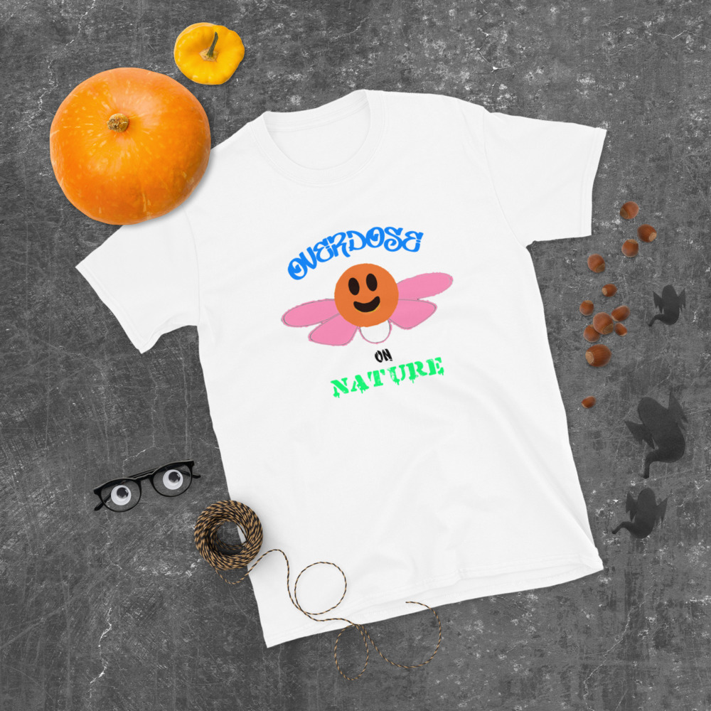 "overdose on nature" style#2 Short-Sleeve Unisex T-Shirt - Image 9