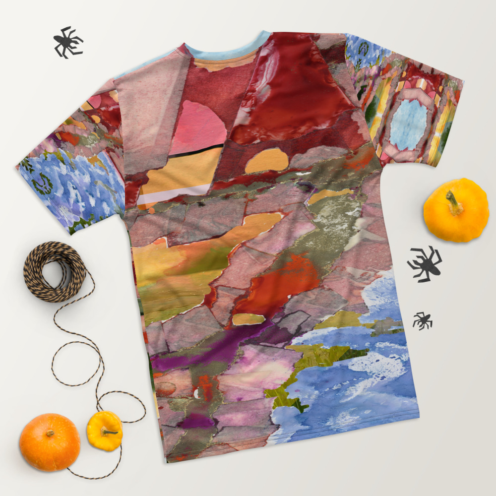Ripples in Tide all over print T-shirt - Image 4
