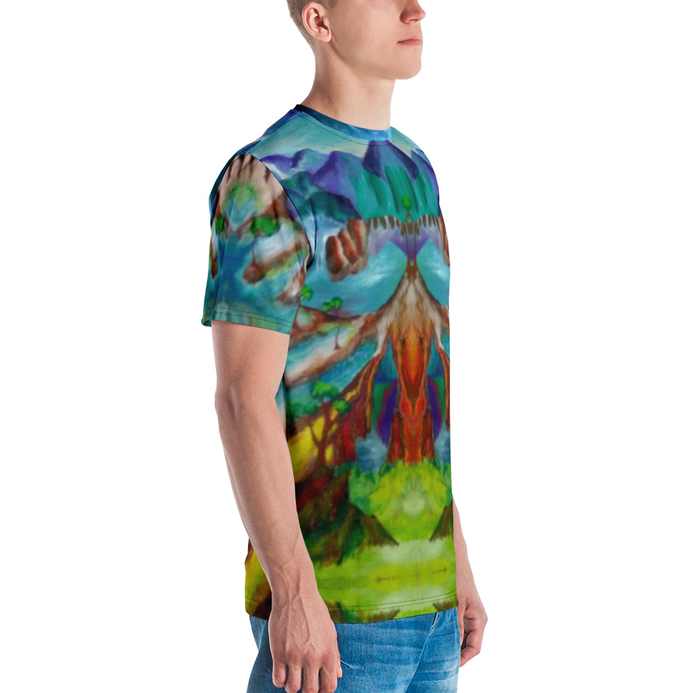t-shirt-Grassy Phoenix unisex - Image 3