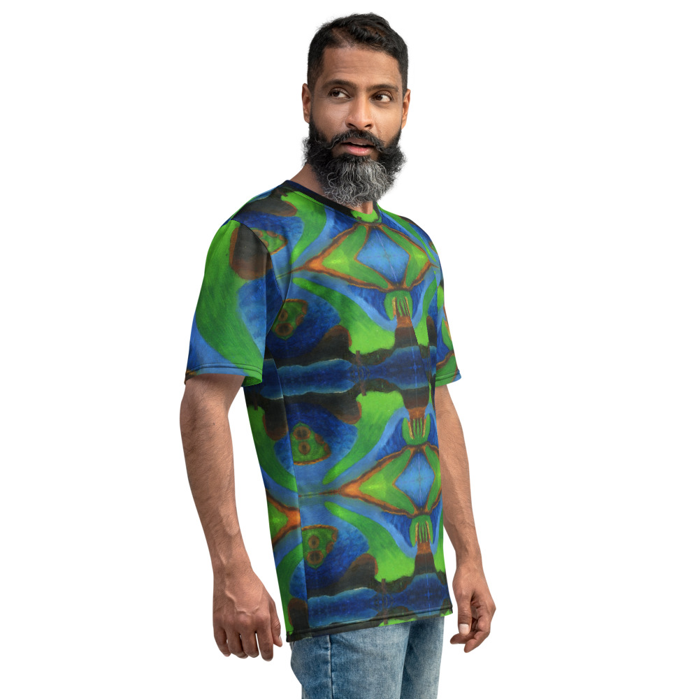 t-shirt-Waves Eye unisex, all over print - Image 4
