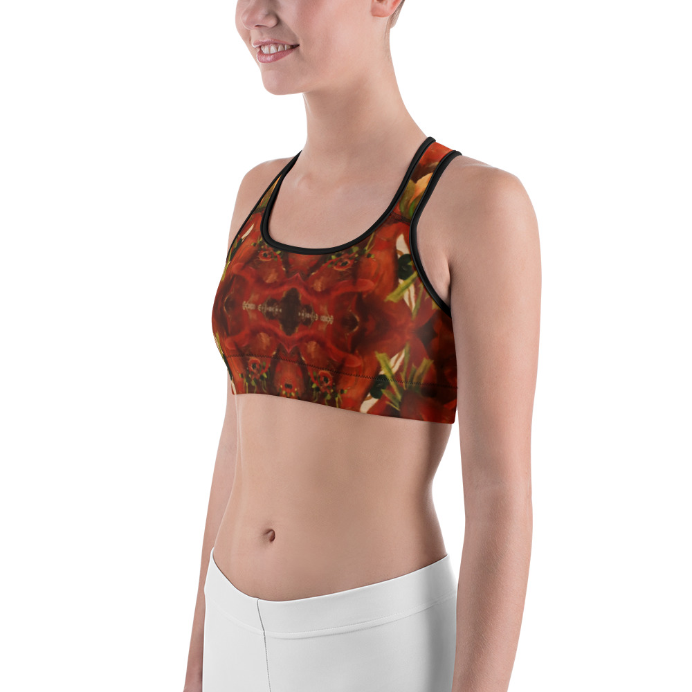 Strawberry Sight Sports bra - Image 2