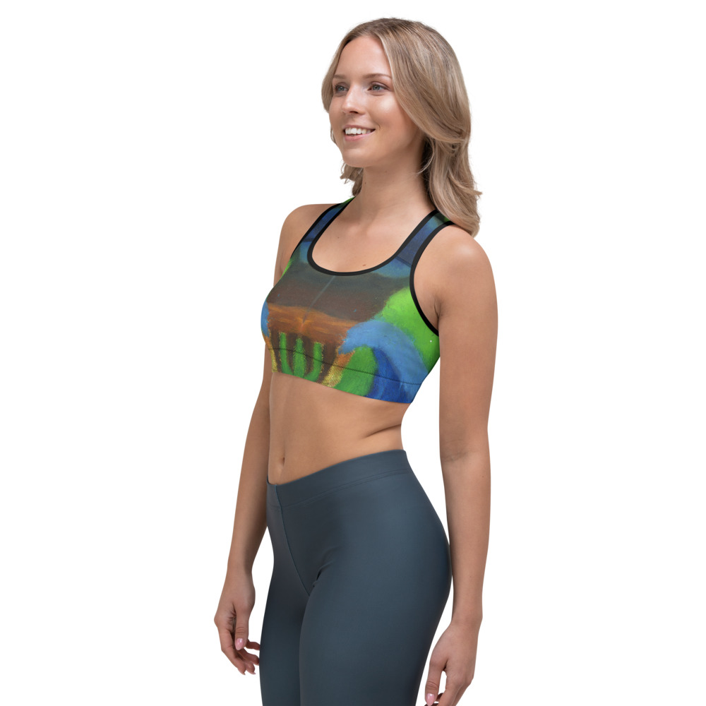 Waves Eye Sports bra - Image 2