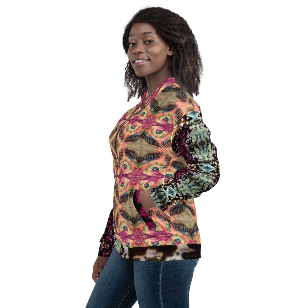 Bomber-jacket-to Face a Cell Unisex - Image 4